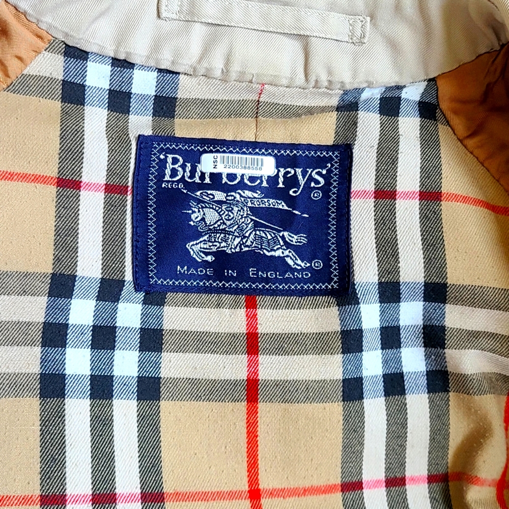 Vintage Burberry Trench Coat Size 2P